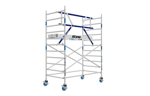 AGS Pro rolsteiger 135 x 250 x 4,2 wh enkelzijdig