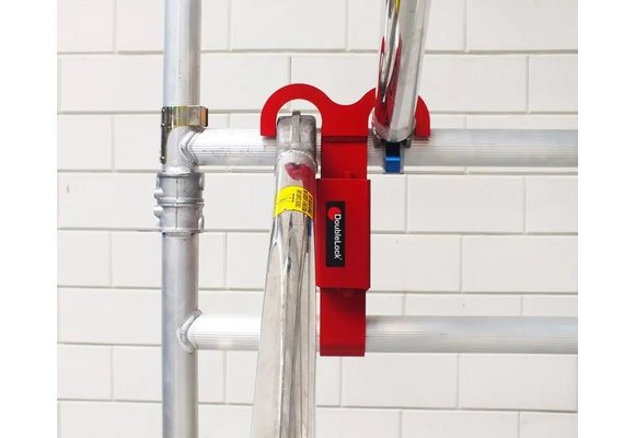 Double lock Spider: 2 rolsteiger sloten incl. RVS discussloten