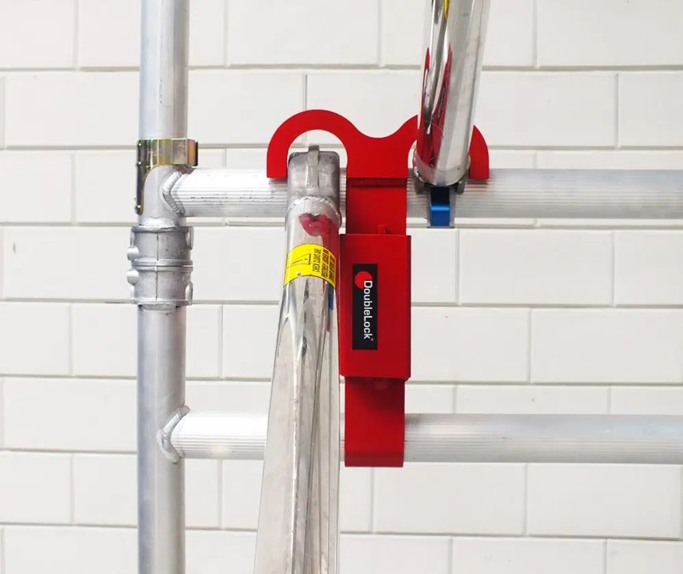 Double lock Spider: 2 rolsteiger sloten incl. RVS discussloten