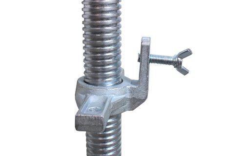 4 x Zwenkwiel nylon 200 mm op stalen spindel 800 KG