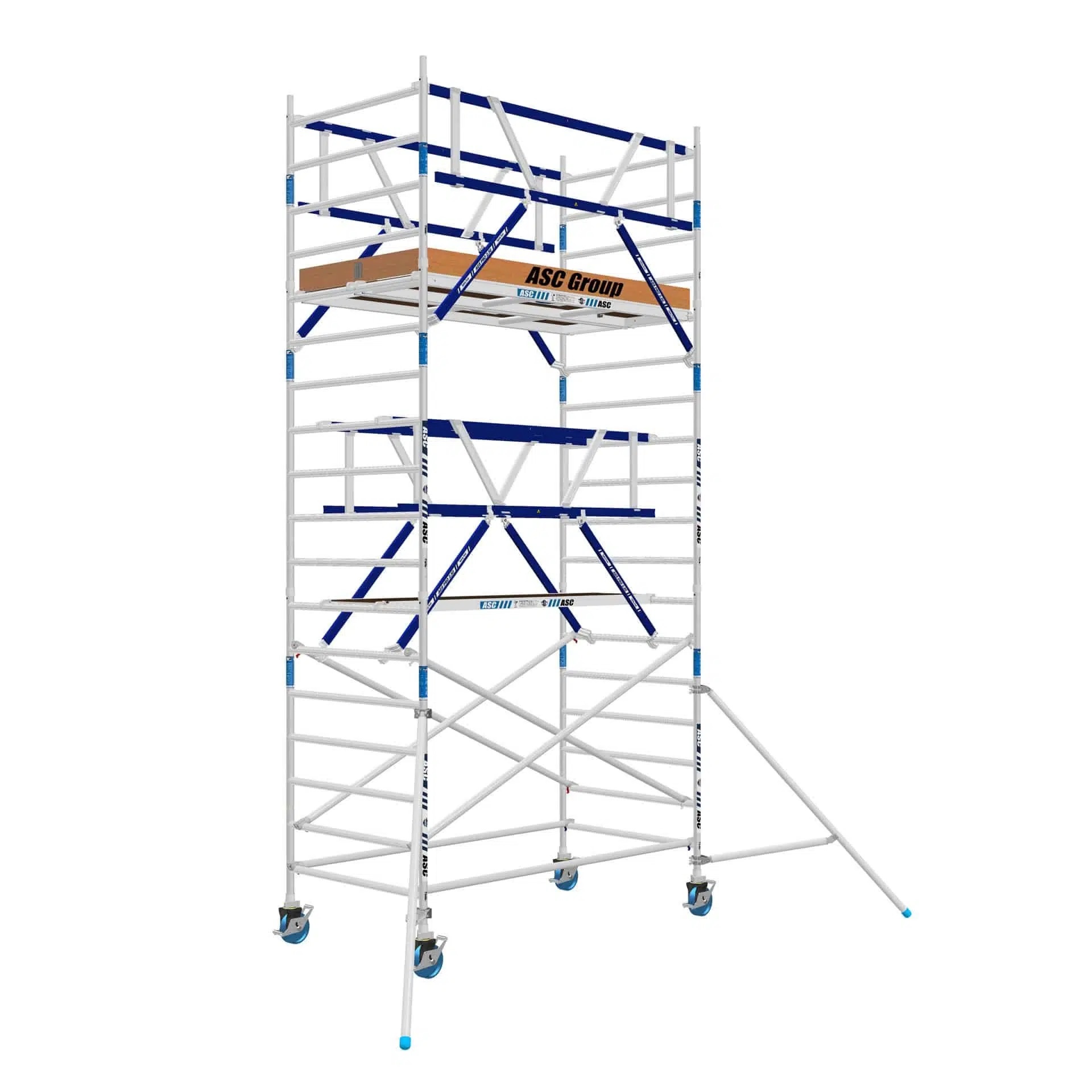 AGS Pro rolsteiger ASC 135 x 250 x 6.2 wh tweezijdig