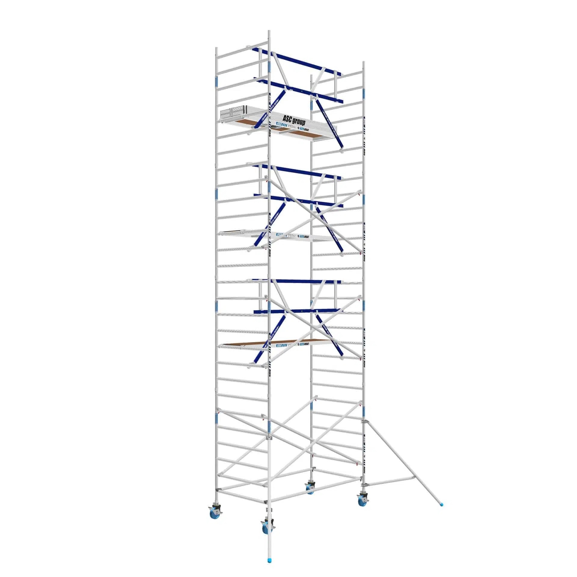 AGS Pro rolsteiger ASC 135 x 250 x 9.2 wh enkelzijdig