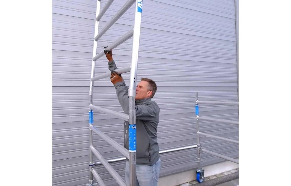 AGS Pro rolsteiger ASC 135 x 250 x 10.2 wh enkelzijdig