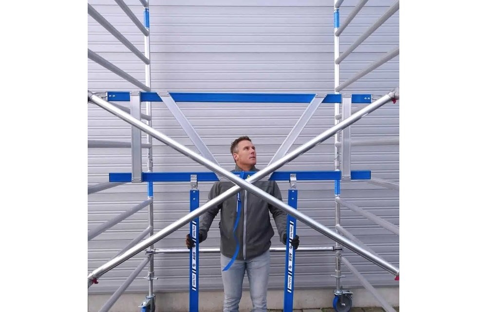 AGS Pro rolsteiger ASC 135 x 250 x 14.2 wh enkelzijdig