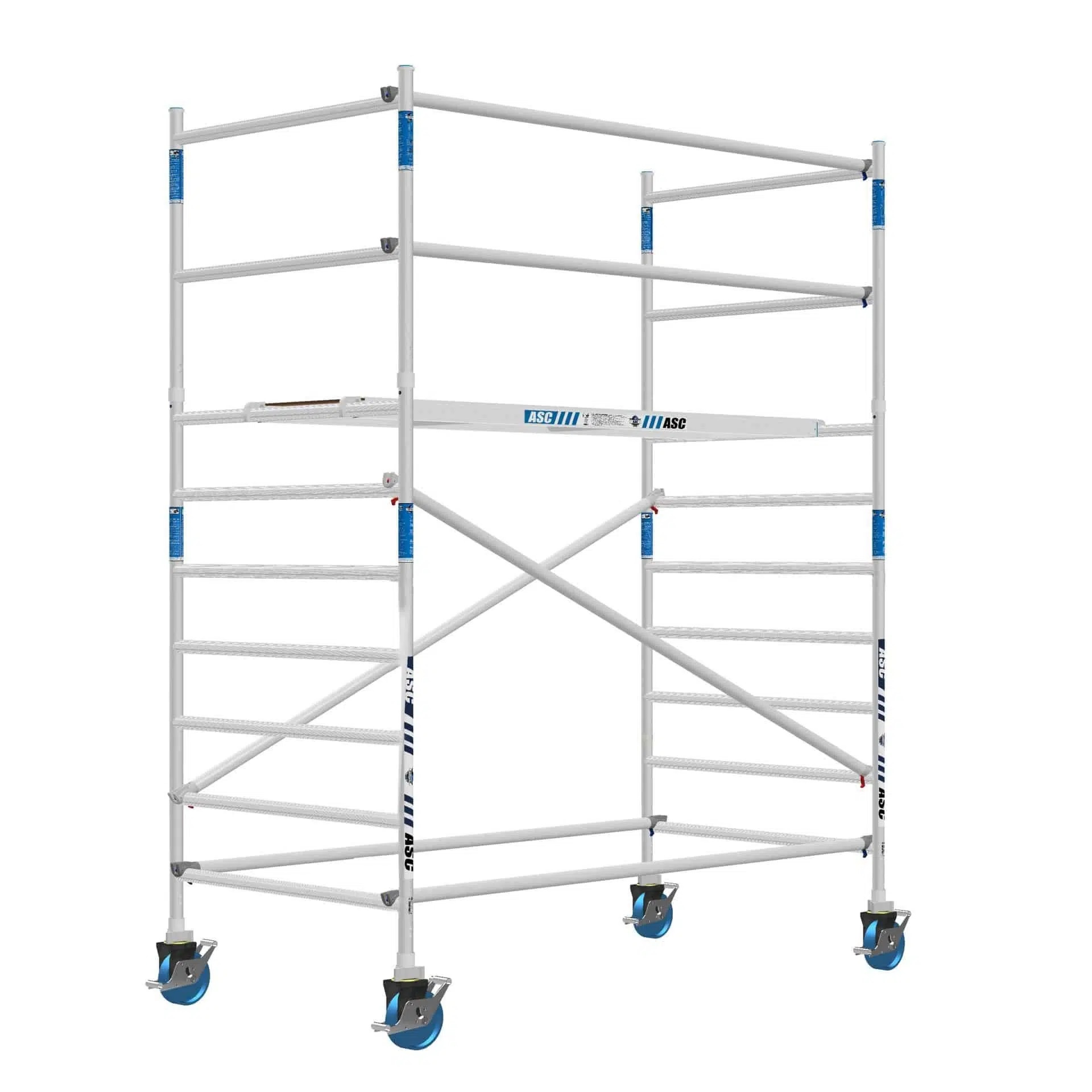 ASC rolsteiger 135 x 190 x 4.2 mtr werkhoogte 1.0 lichtgewicht platform
