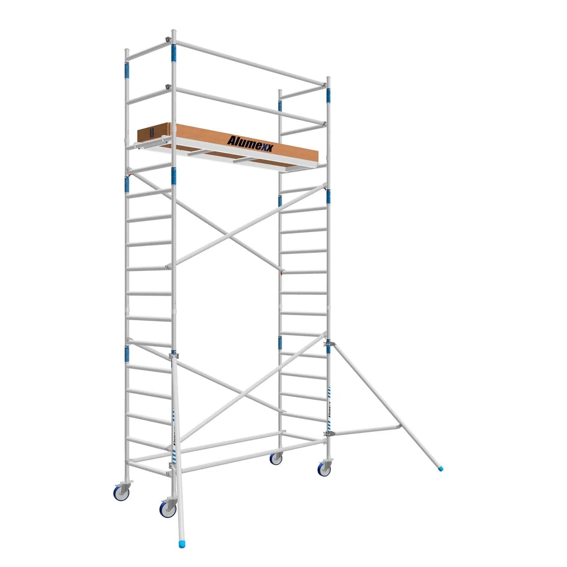 Tweedehands rolsteiger 90 x 250 x 6,2m werkhoogte lichtgewicht platform