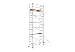 Tweedehands rolsteiger  90 x 190 x 8,2m werkhoogte lichtgewicht platform