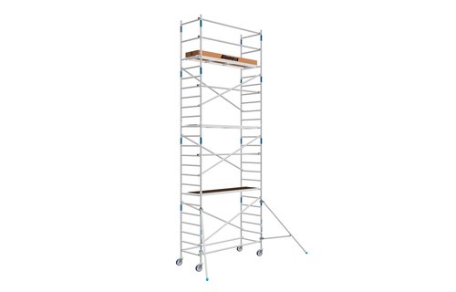 Tweedehands rolsteiger Basic 90 x 190 x 8,2m werkhoogte  lichtgewicht platform