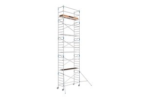 Tweedehands rolsteiger 90 x 250 x 10,2m werkhoogte lichtgewicht platform