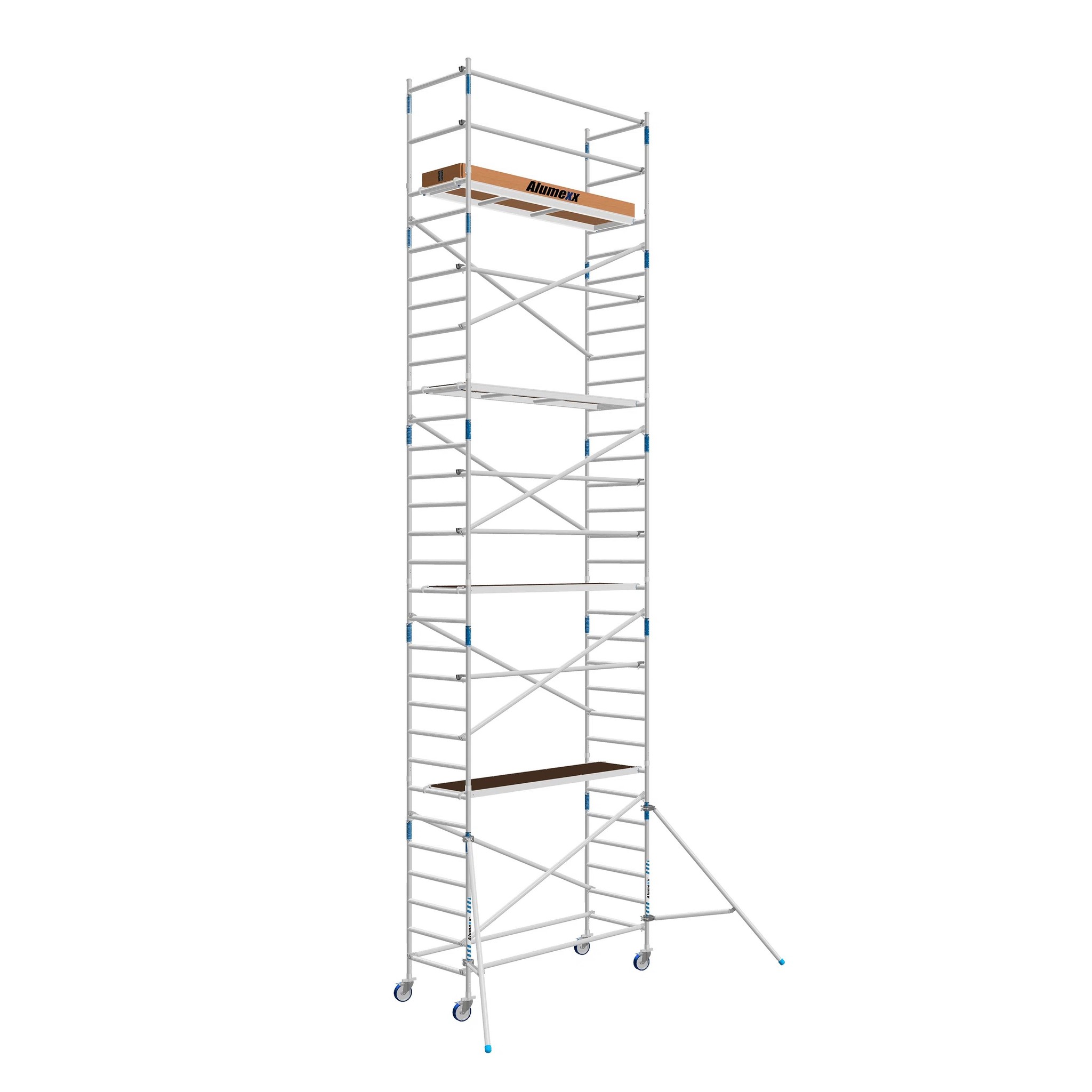 Tweedehands rolsteiger 90 x 250 x 10,2m werkhoogte lichtgewicht platform