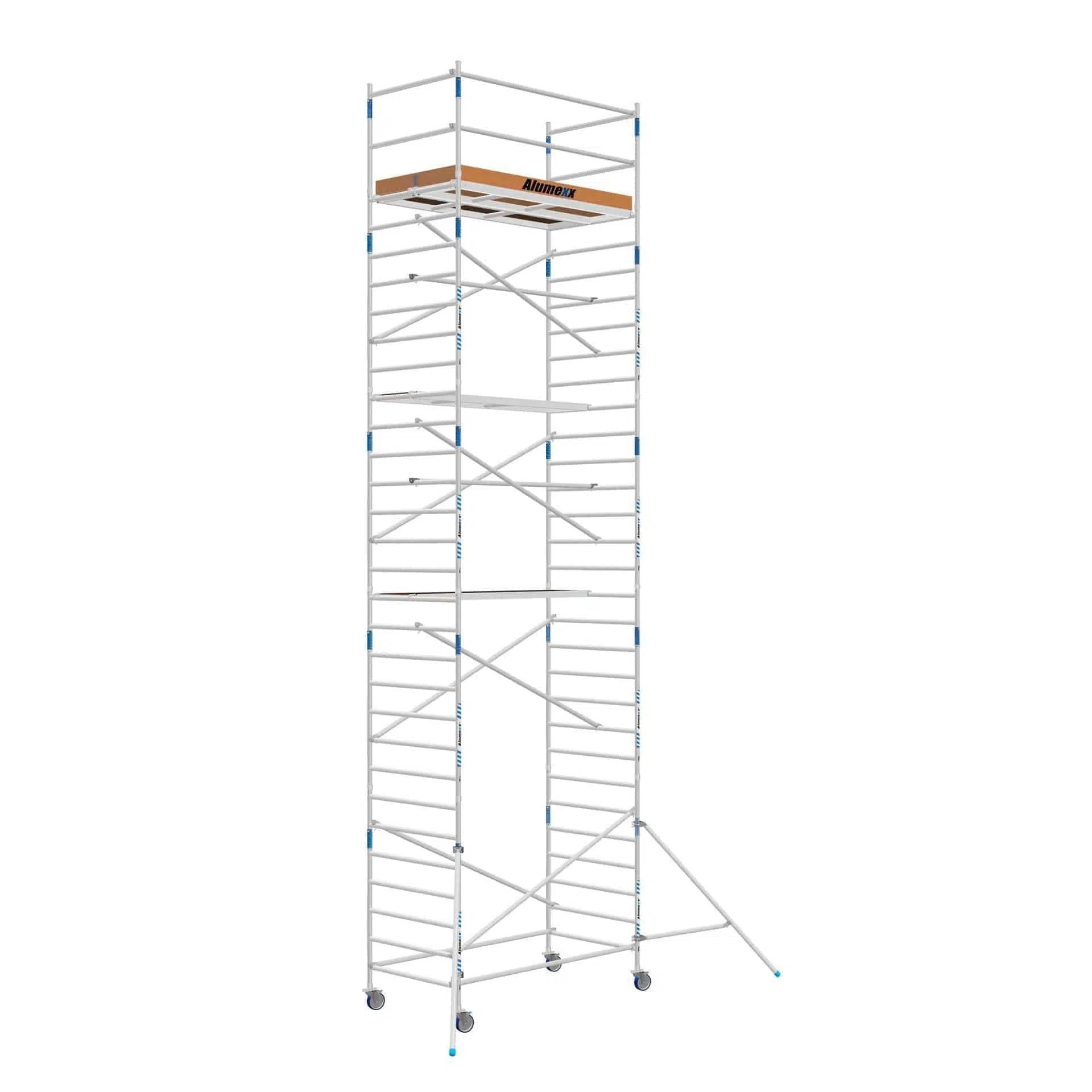 Tweedehands rolsteiger 135 x 300 x 10,2m werkhoogte  lichtgewicht platform