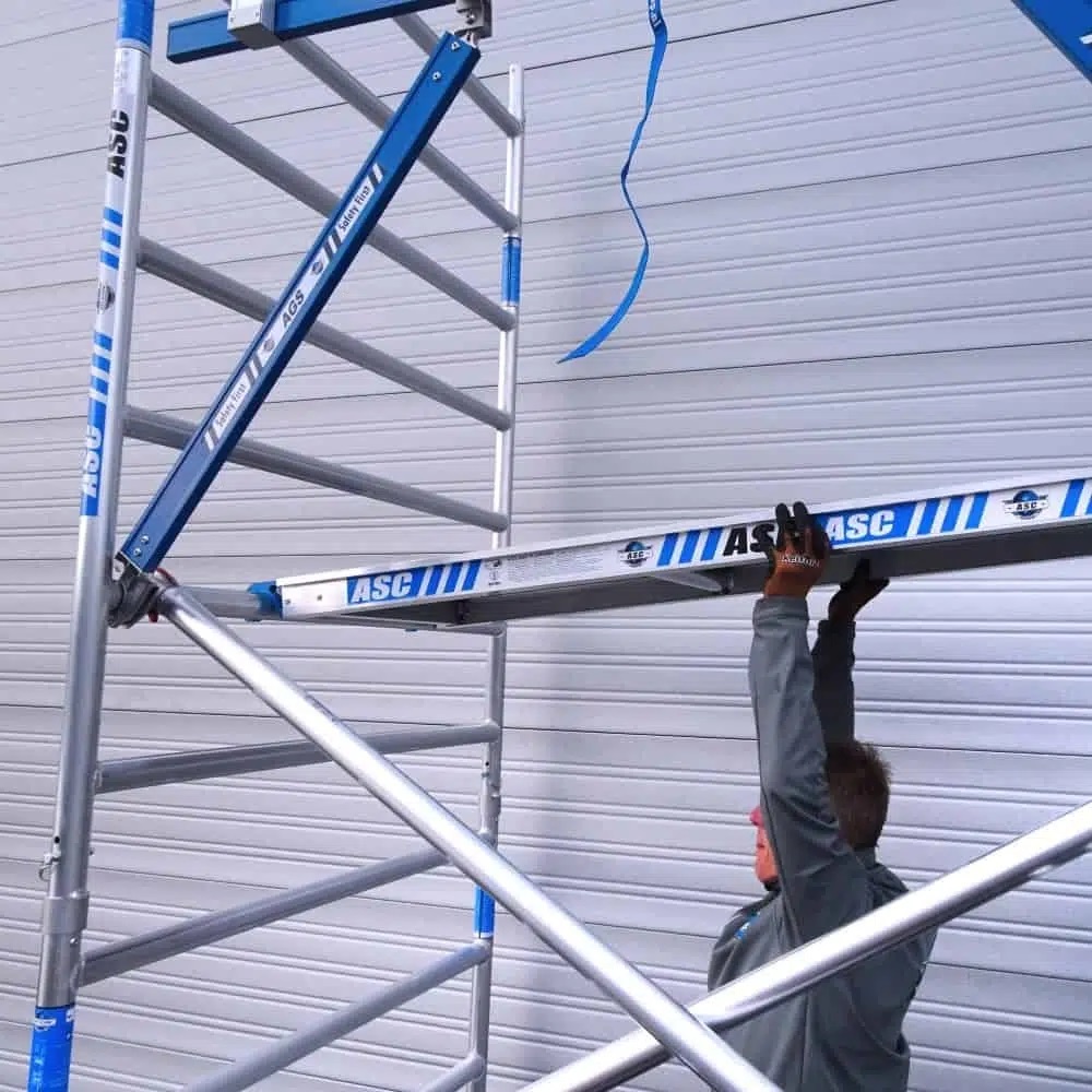 ASC rolsteiger 135 x 190 x 5.2 mtr werkhoogte lichtgewicht platform