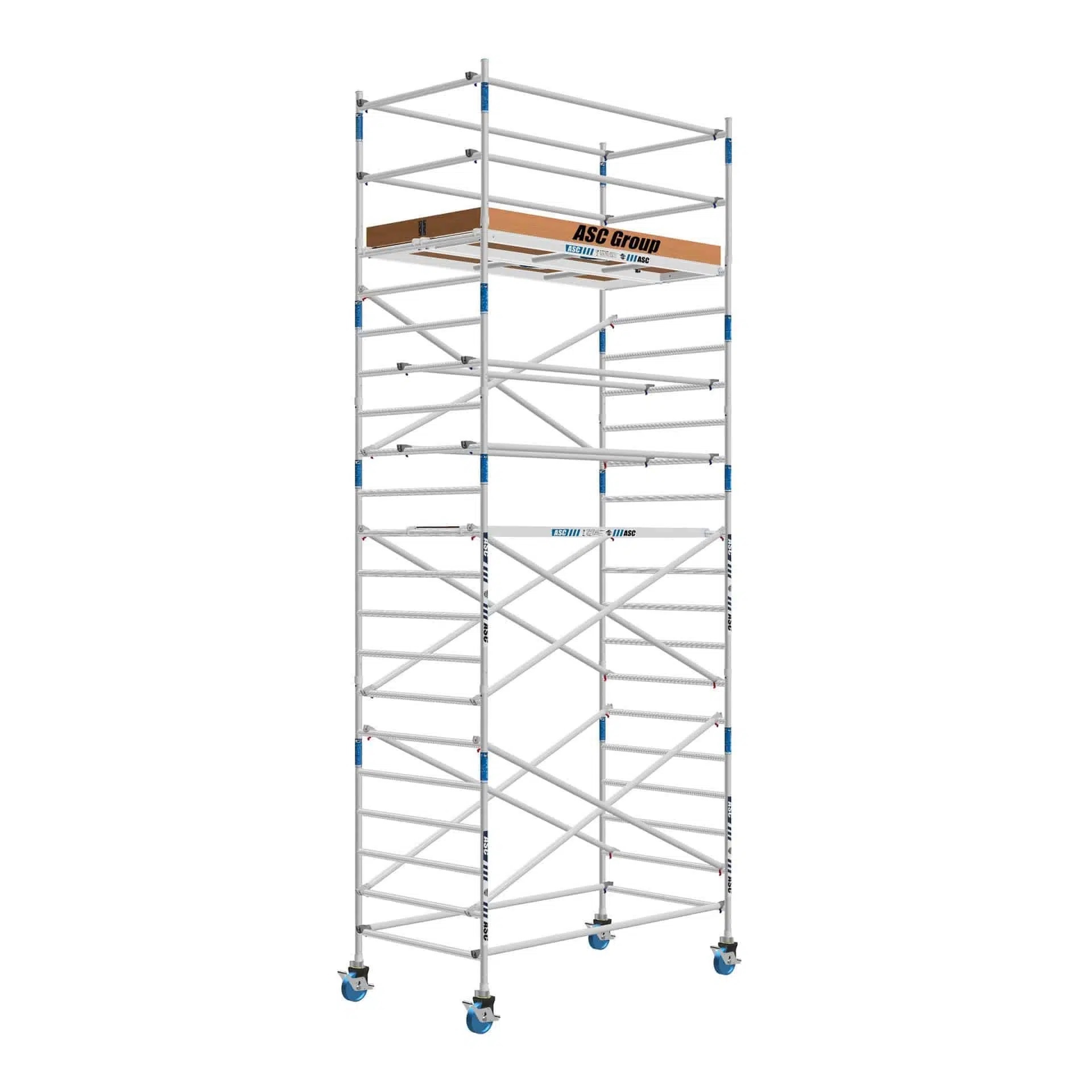 ASC rolsteiger 135 x 190 x 7.2 mtr werkhoogte lichtgewicht platform