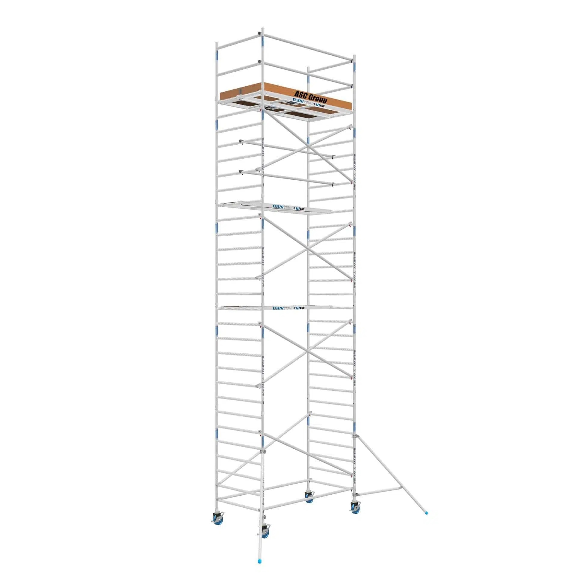 ASC rolsteiger 135 x 250 x 10.2 mtr werkhoogte 1.0 lichtgewicht platform