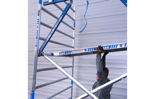 ASC rolsteiger 135 x 300 x 10.2 mtr werkhoogte 1.0 lichtgewicht platform