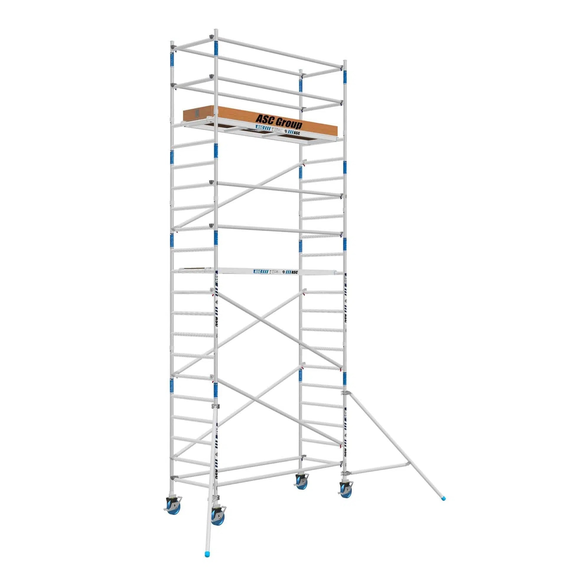 ASC rolsteiger 90 x 190 x 7.2 mtr werkhoogte lichtgewicht platform