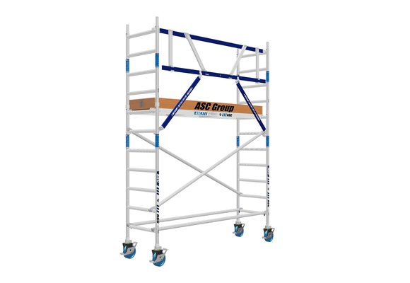 AGS Pro rolsteiger 75 x 250 x 4.2 wh enkelzijdig