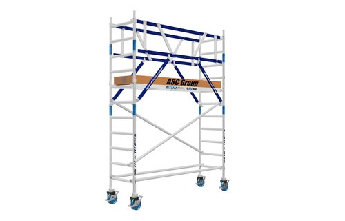 AGS Pro rolsteiger 75 x 250 x 4.2 wh tweezijdig