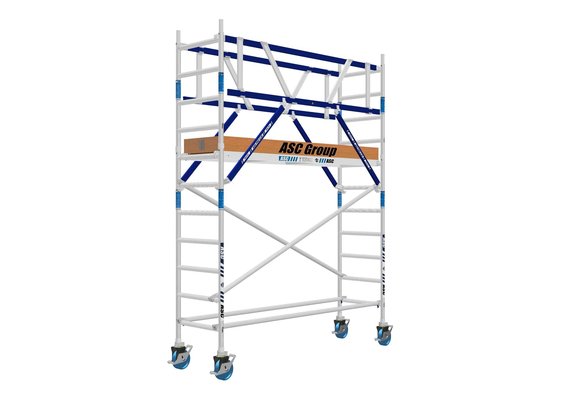 AGS Pro rolsteiger 75 x 250 x 4.2 wh tweezijdig