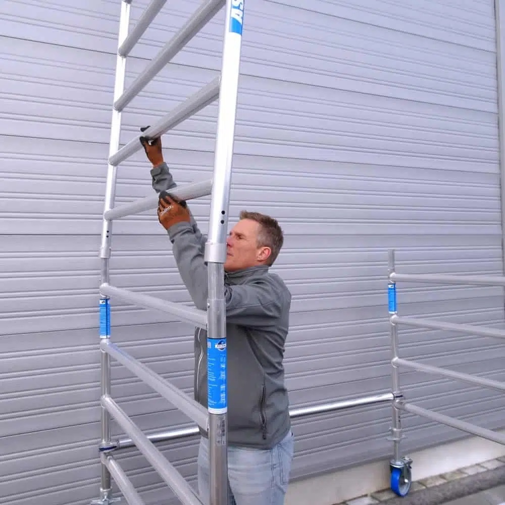 AGS Pro rolsteiger ASC 75 x 250 x 9,2wh enkelzijdig