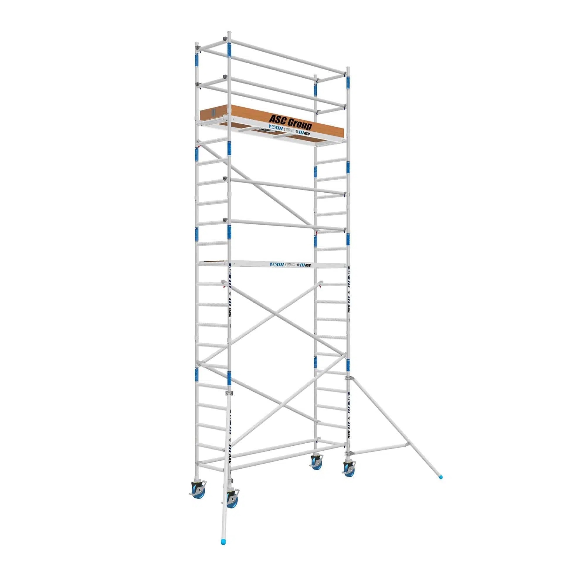ASC rolsteiger 75 x 300 x 7.2 mtr werkhoogte lichtgewicht platform