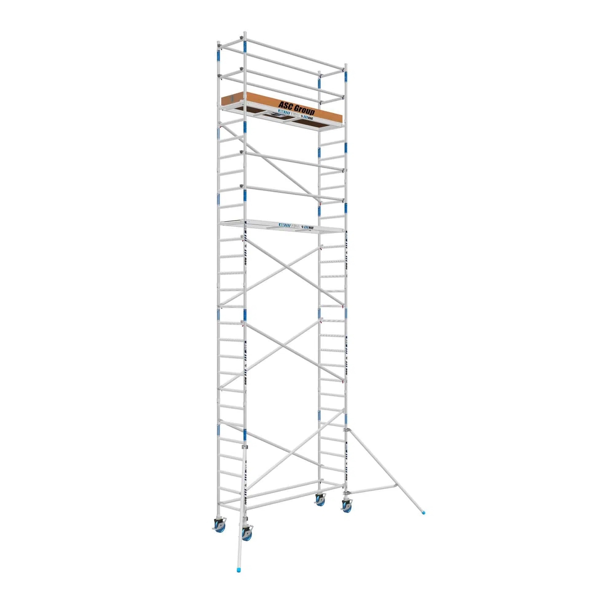 Fast clic Rolsteiger 75 x 300 x 9.2 mtr werkhoogte
