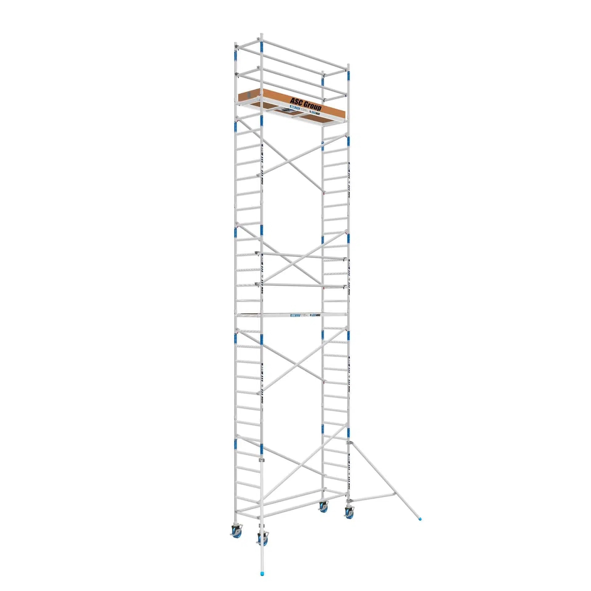 Fast clic Rolsteiger 75 x 300 x 10.2 mtr werkhoogte