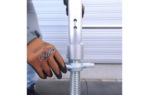 Fast clic Rolsteiger 75 x 190 x 6.2 mtr werkhoogte lichtgewicht platform