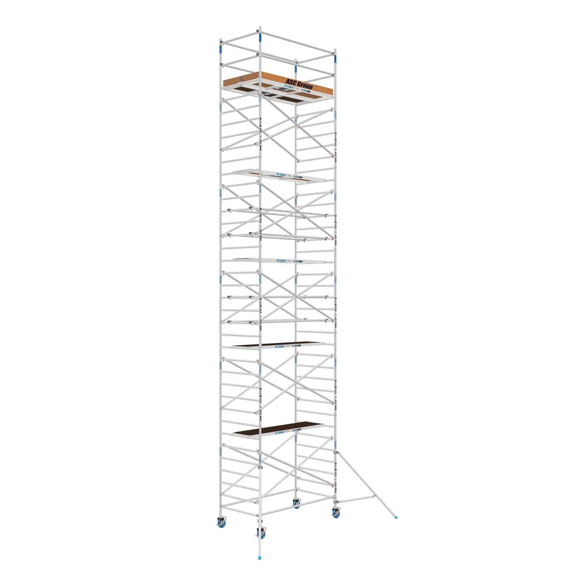 Fast clic Rolsteiger 135 x 250 x 12.2 mtr werkhoogte