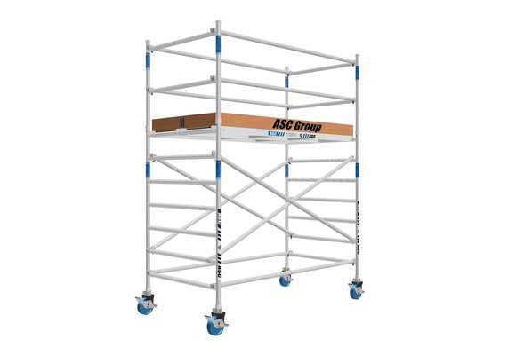 Fast clic Rolsteiger 135 x 300 x 4.2 mtr werkhoogte lichtgewicht platform