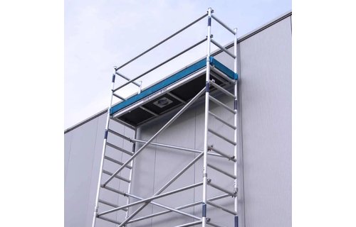 Fast clic Rolsteiger 135 x 190 x 5.2 mtr werkhoogte lichtgewicht platform