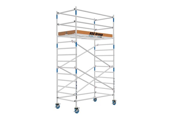 Fast clic Rolsteiger 135 x 190 x 5.2 mtr werkhoogte lichtgewicht platform