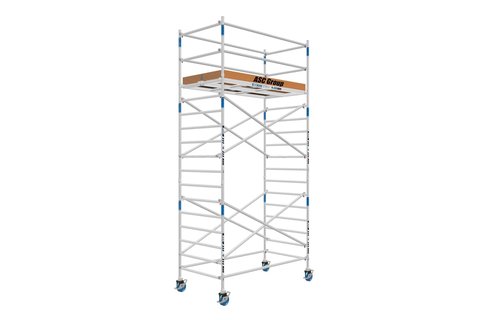 Fast clic Rolsteiger 135 x 250 x 6.2 mtr werkhoogte lichtgewicht platform
