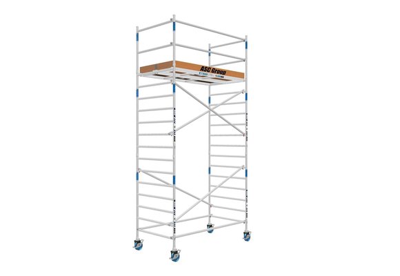 Fast clic Rolsteiger 135 x 190 x 6.2 mtr werkhoogte 1.0 lichtgewicht platform