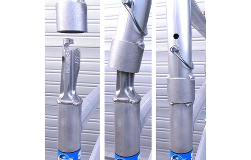 Fast clic Rolsteiger 135 x 190 x 10.2 mtr werkhoogte  lichtgewicht platform