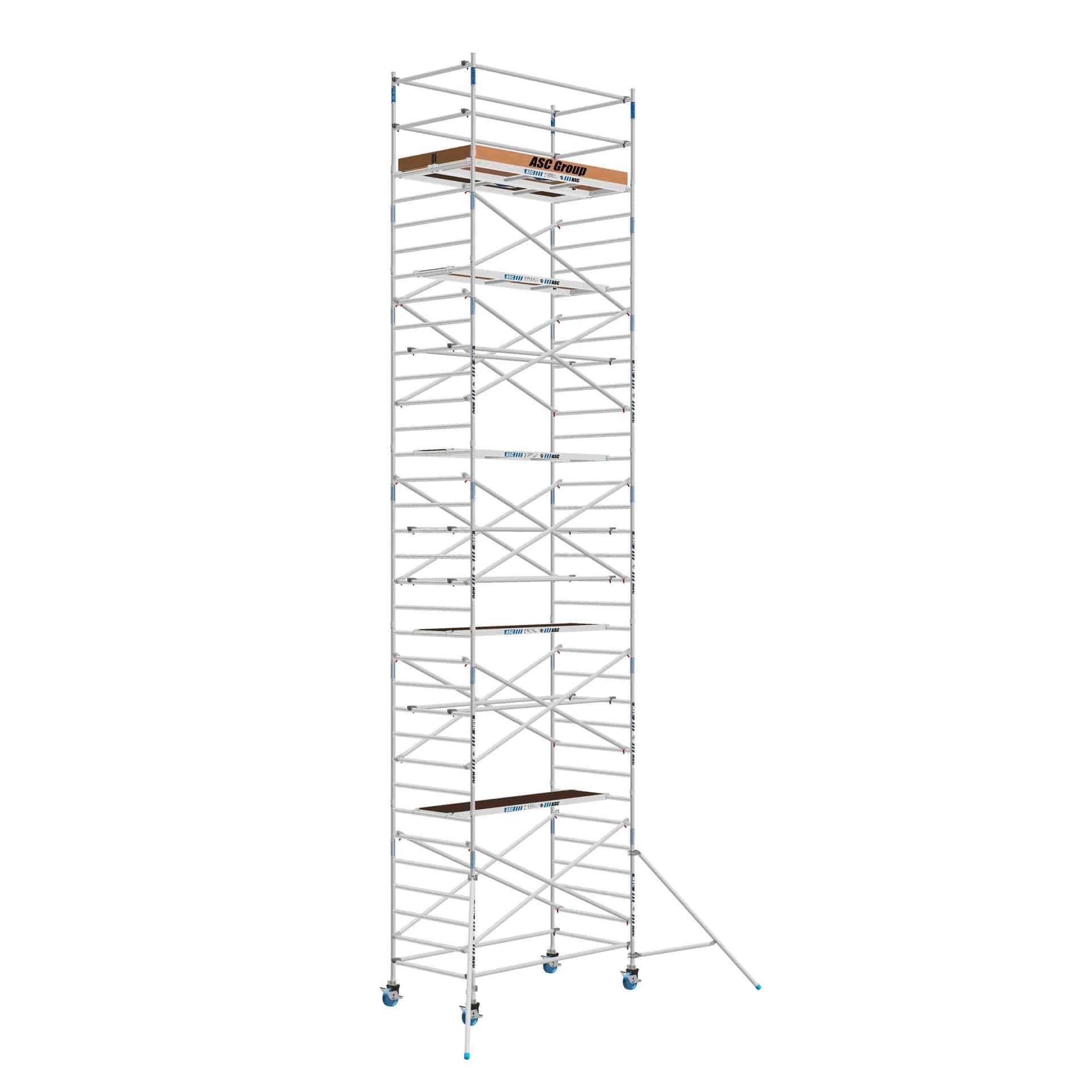 Fast clic Rolsteiger 135 x 250 x 11.2 mtr werkhoogte lichtgewicht platform
