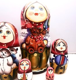 50 piece russian nesting dolls