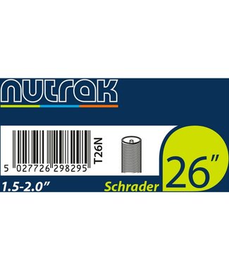 Nutrak Inner Tube 26 x 1.5-2.0 Schrader