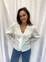 Nicole Broderie Blouse