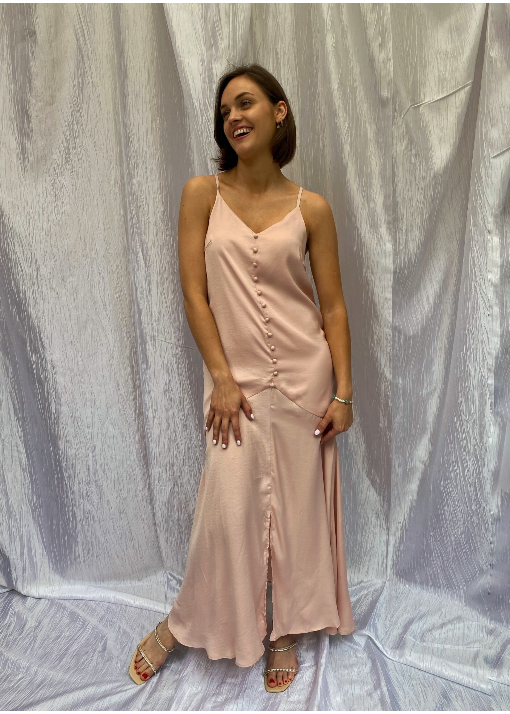 Giselle Sundress - Powder Pink