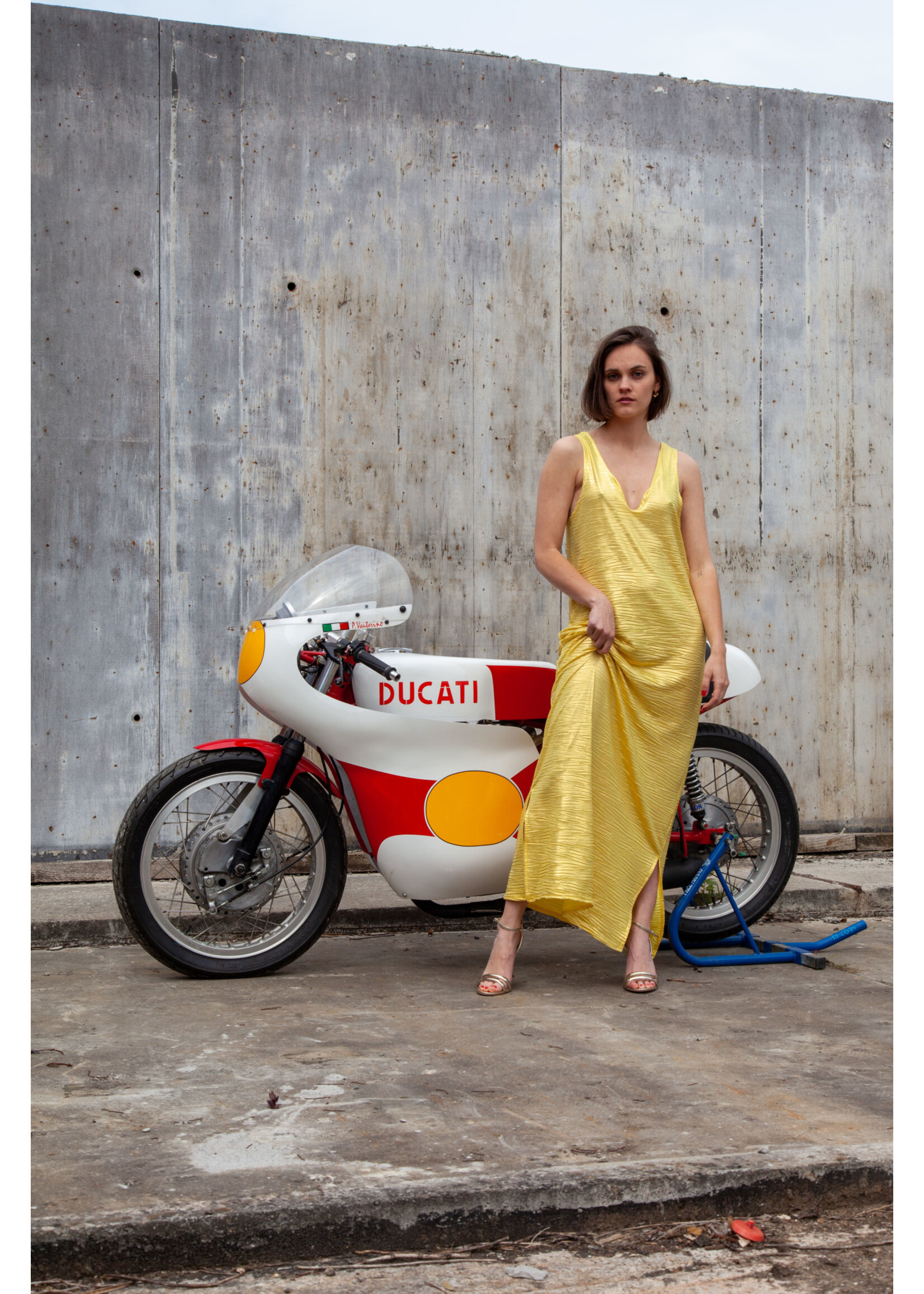 Farah Dress - Yellow TU
