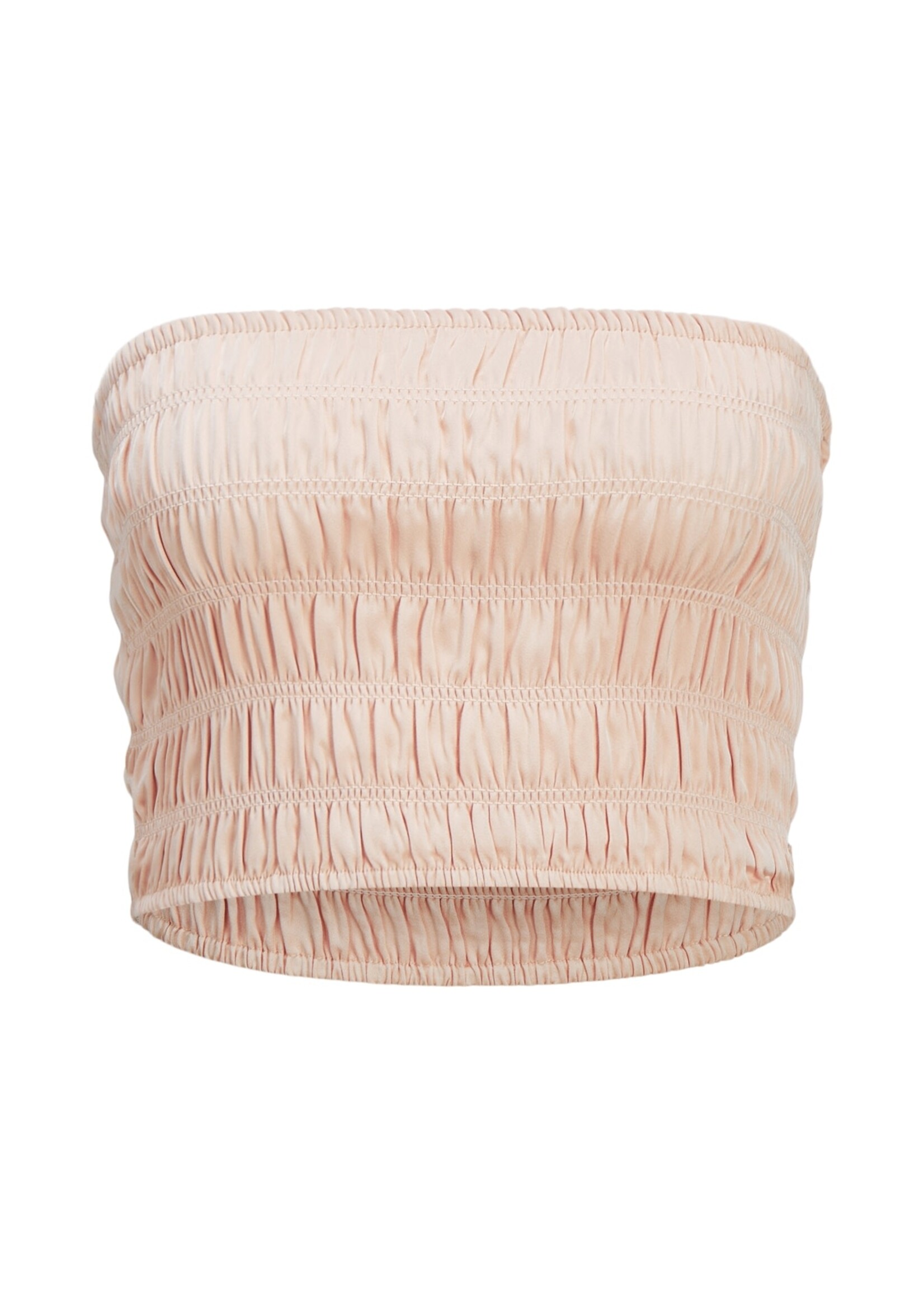 JXMAGDALENA SHINE TUBE TOP - TROPICAL PEACH