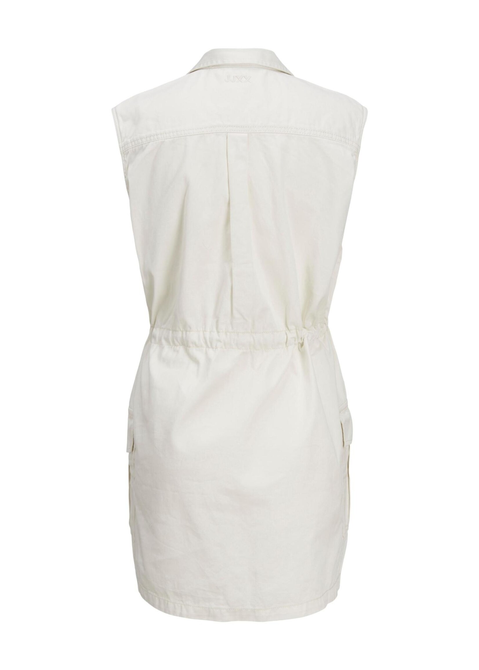 JXGIA WORKER DRESS - SNOW WHITE