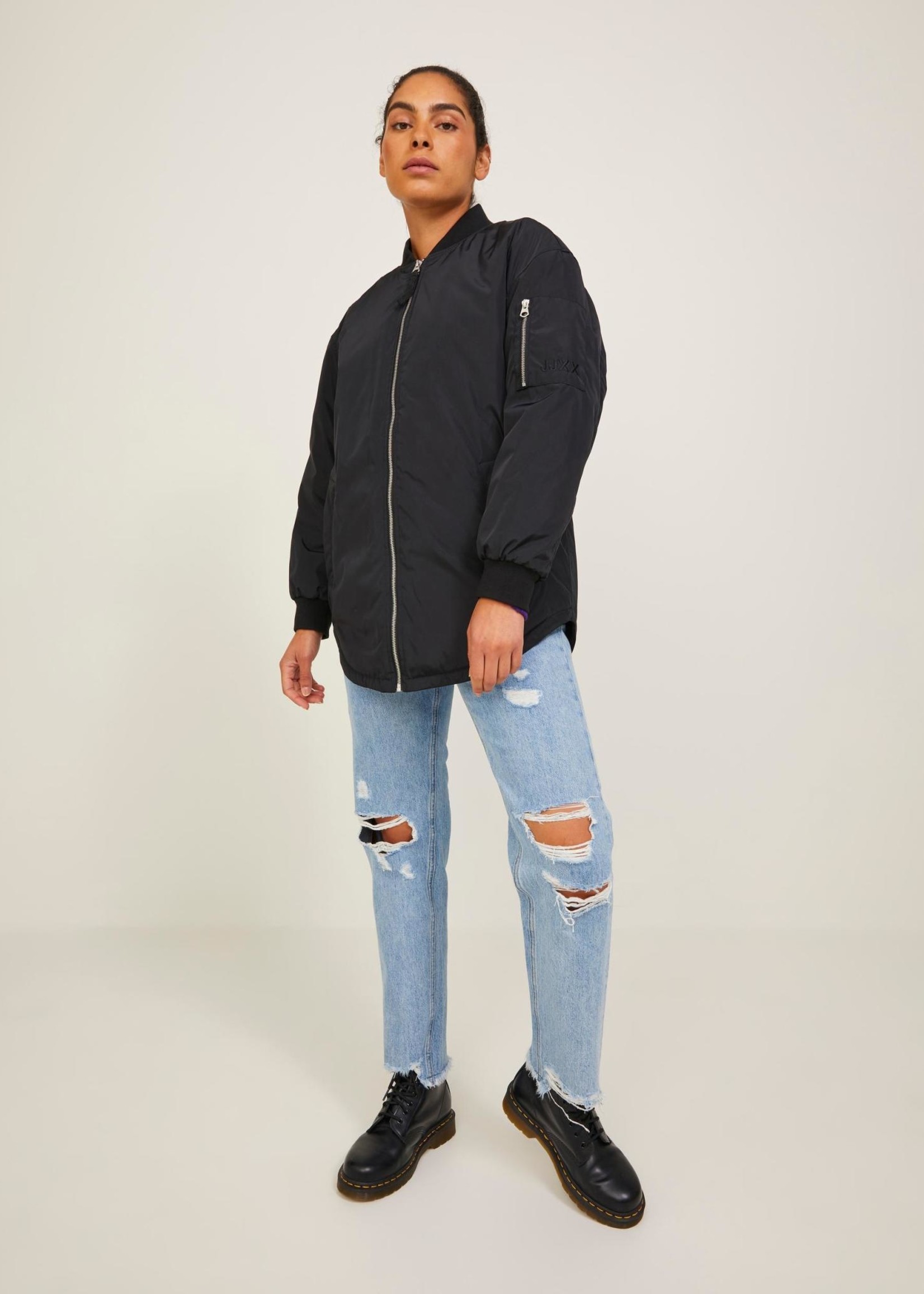 JJXX JXAMPLE BOMBER JACKET - BLACK