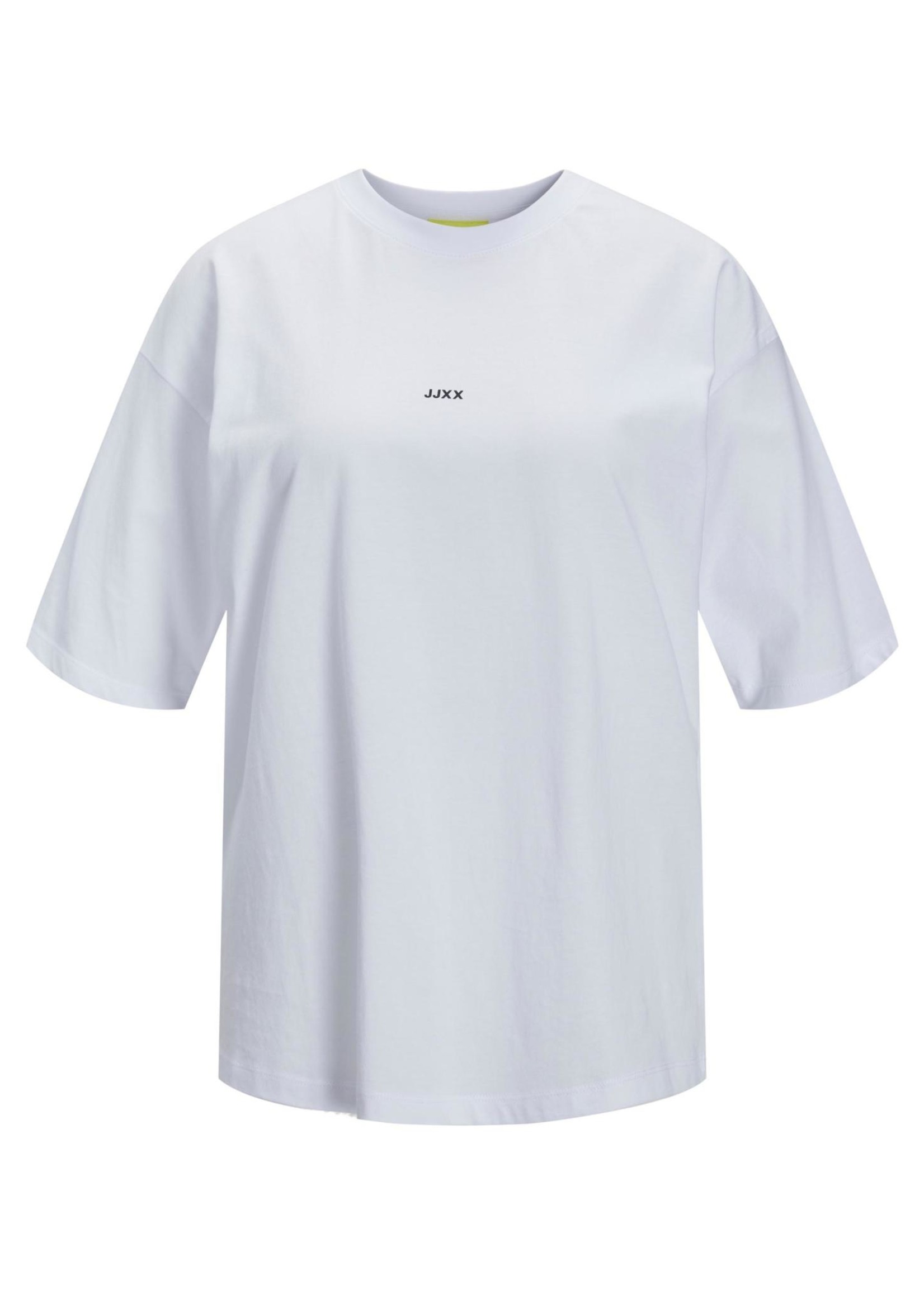 JJXX JXANDREA LOOSE LOGO TEE - BRIGHT WHITE