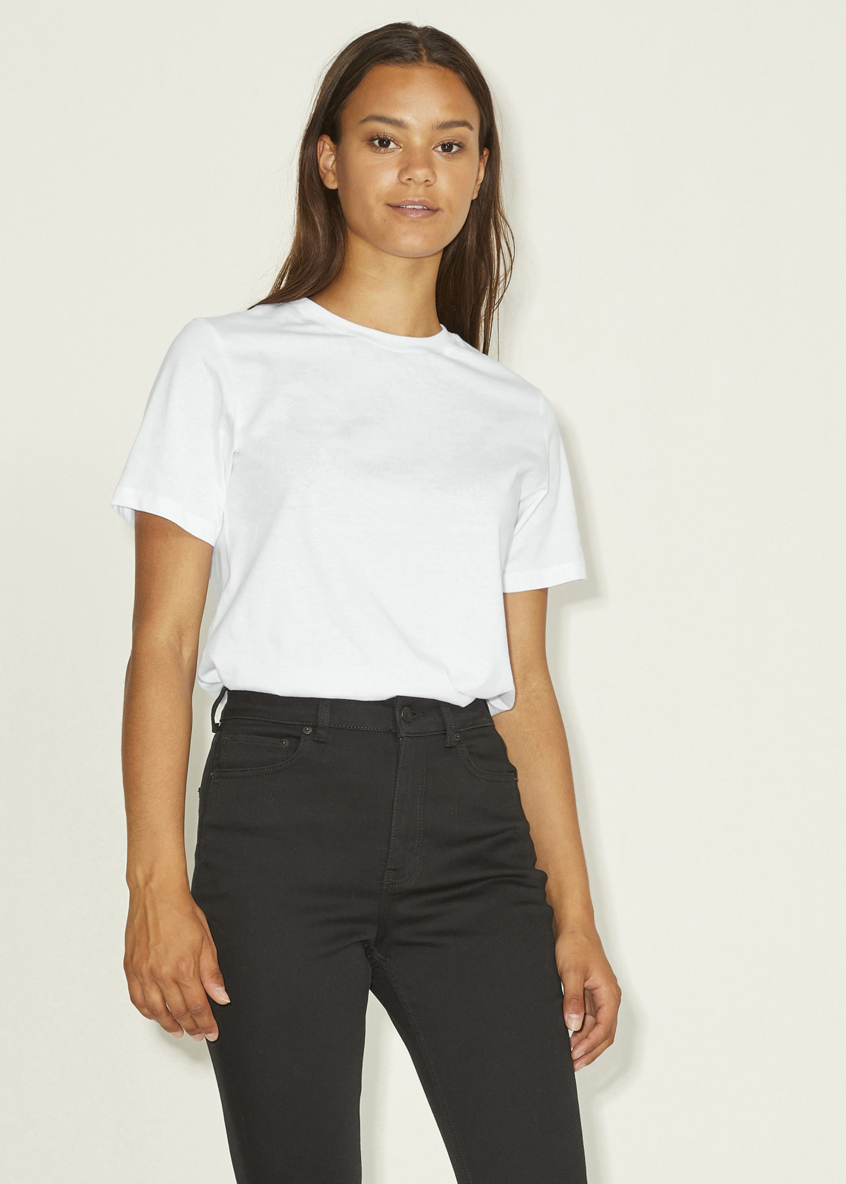 JJXX JXANNA SS REGULAR EVERY TEE NOOS -  BRIGHT WHITE