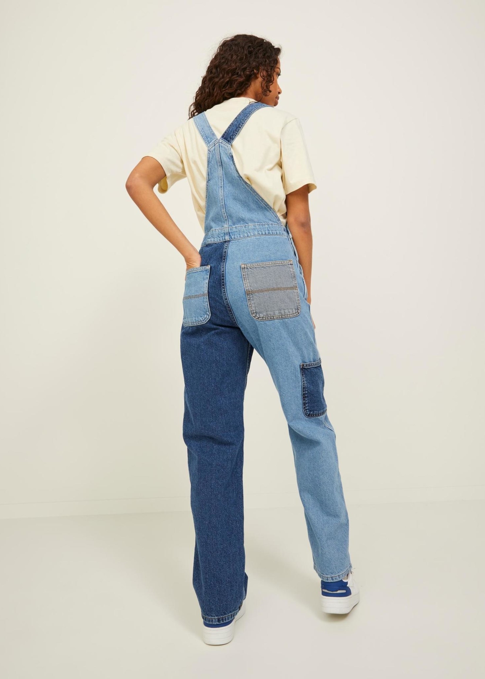 JXCALA TWO TONE OVERALL - MED BLUE