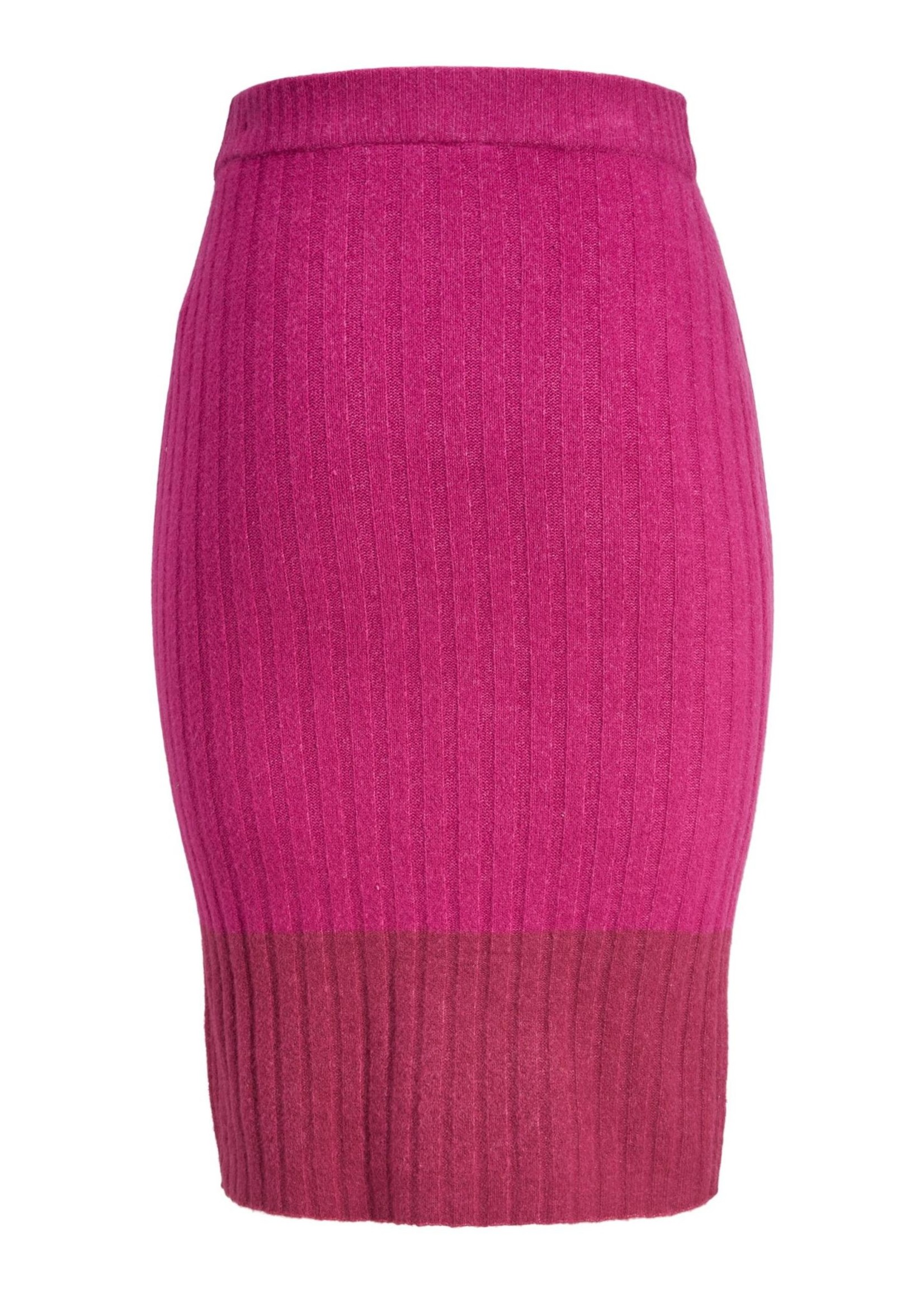 JJXX JXLAUREN KNIT SKIRT - FESTIVAL FUCHSIA