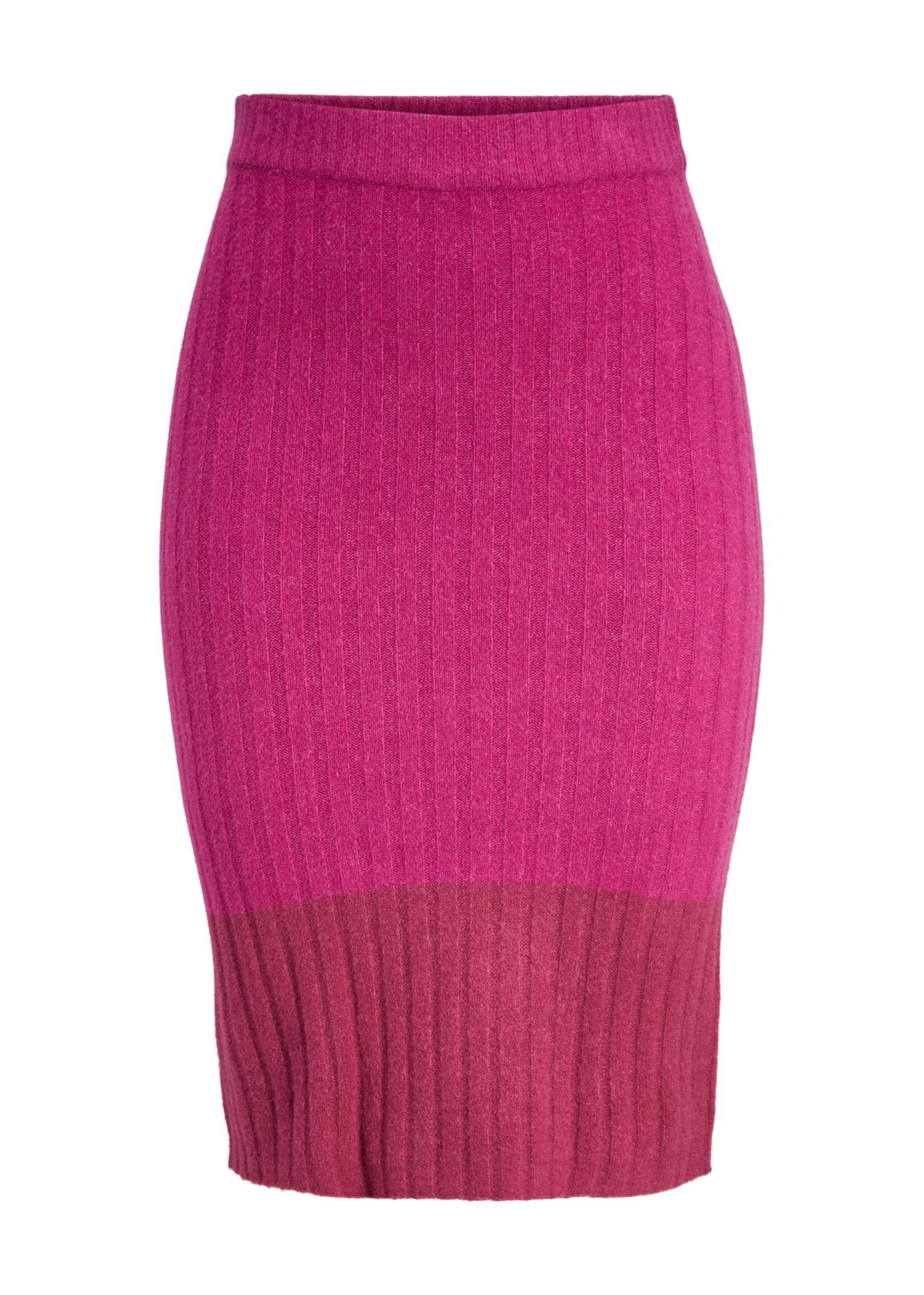 JJXX JXLAUREN KNIT SKIRT - FESTIVAL FUCHSIA