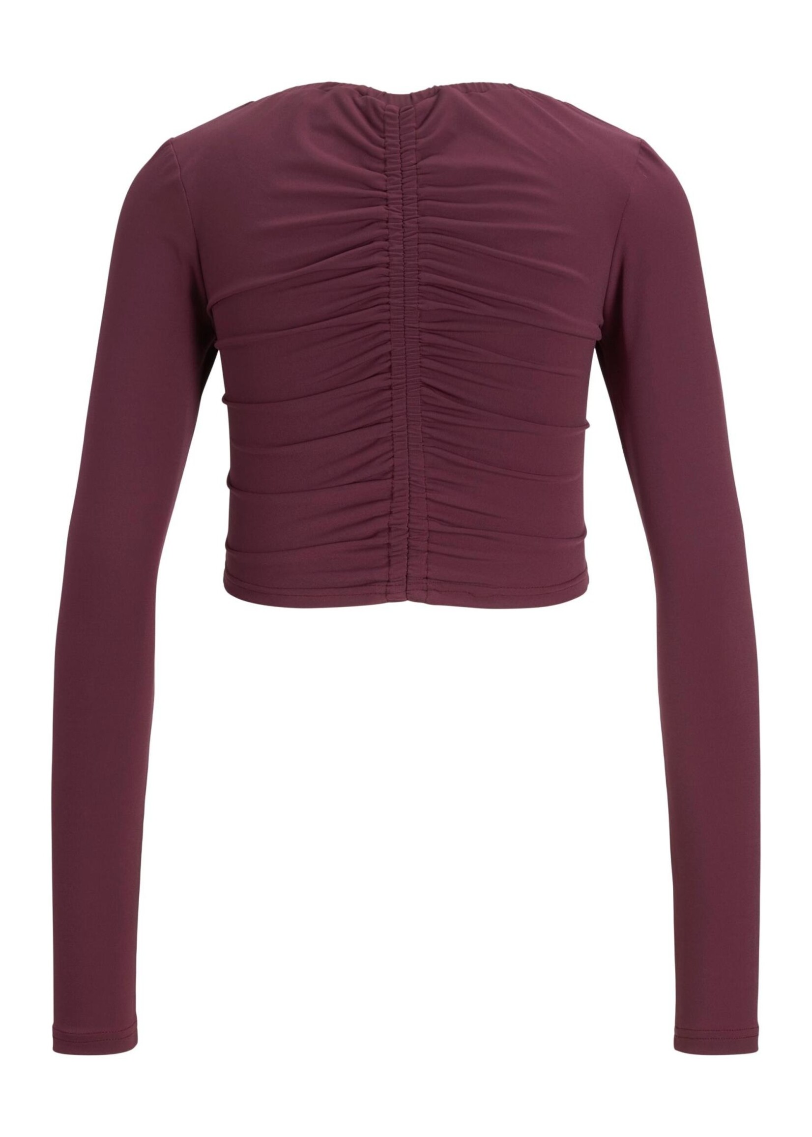 JJXX JXMELIKA LS CROP TEE - GRAPE WINE
